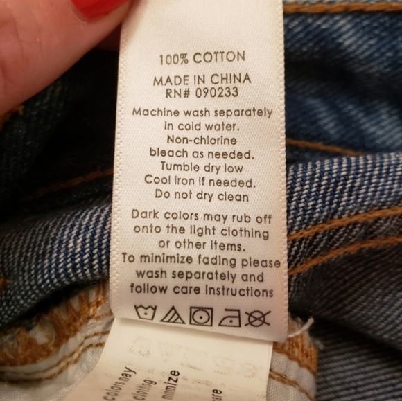 Bullhead Skinny Boyfriend Distressed  Destructed Jeans Size 23 - Picture 7 of 8